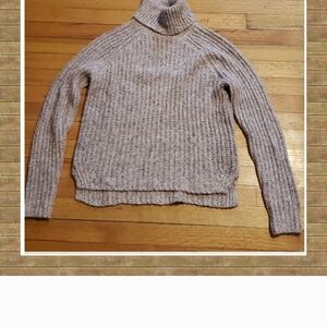 Abercrombie & Fitch Heathered Turtleneck Sweater - Size Xs